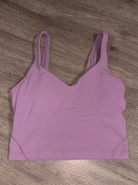 Purple lululemon align tank